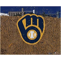 Milwaukee Brewers 16" x 20" Photo Print - Designed and Signed by Artist Maz Adams - Limited Edition of 25