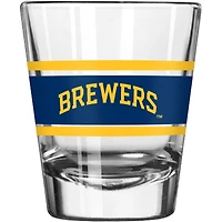 Brasseurs de Milwaukee 2oz. Verre à shot à rayures