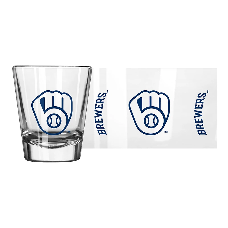 Brasseurs de Milwaukee 2 oz. Verre à liqueur Team Game Day