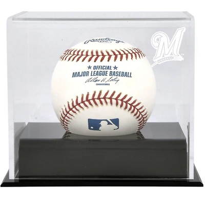 Milwaukee Brewers Baseball Cube Logo Display Case