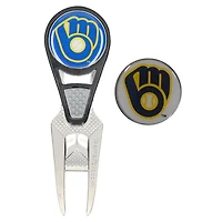 Milwaukee Brewers CVX Repair Tool & Team Ball Markers Set