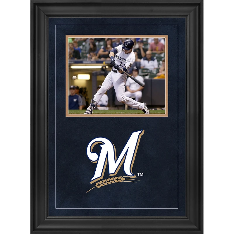 Milwaukee Brewers Deluxe Framed 8" x 10" Horizontal Photograph Frame with Team Logo