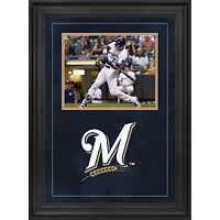 Milwaukee Brewers Deluxe Framed 8" x 10" Horizontal Photograph Frame with Team Logo