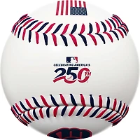 Milwaukee Brewers Rawlings Celebrating America's 250th Dual-Stitch Baseball
