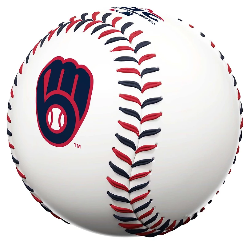 Milwaukee Brewers Rawlings Celebrating America's 250th Dual-Stitch Baseball
