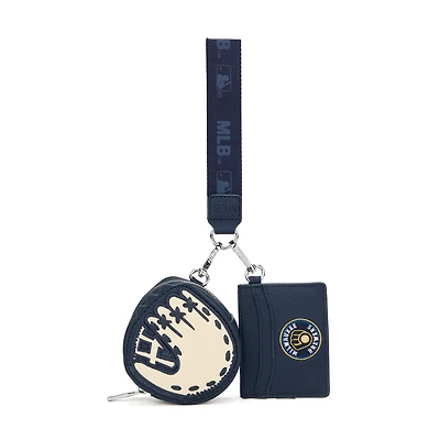 Bracelet gant et portefeuille Montana West Milwaukee Brewers