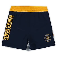 OST BREWRS CAMO PINCH HITTER SS TEE & SHORT SE KIDINFSHT