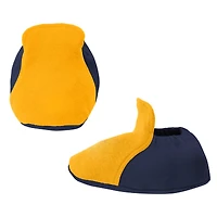 Ensemble trois pièces pour nouveau-né et bébé Marine/Or Milwaukee Brewers Love of Baseball Bib Body & Booties