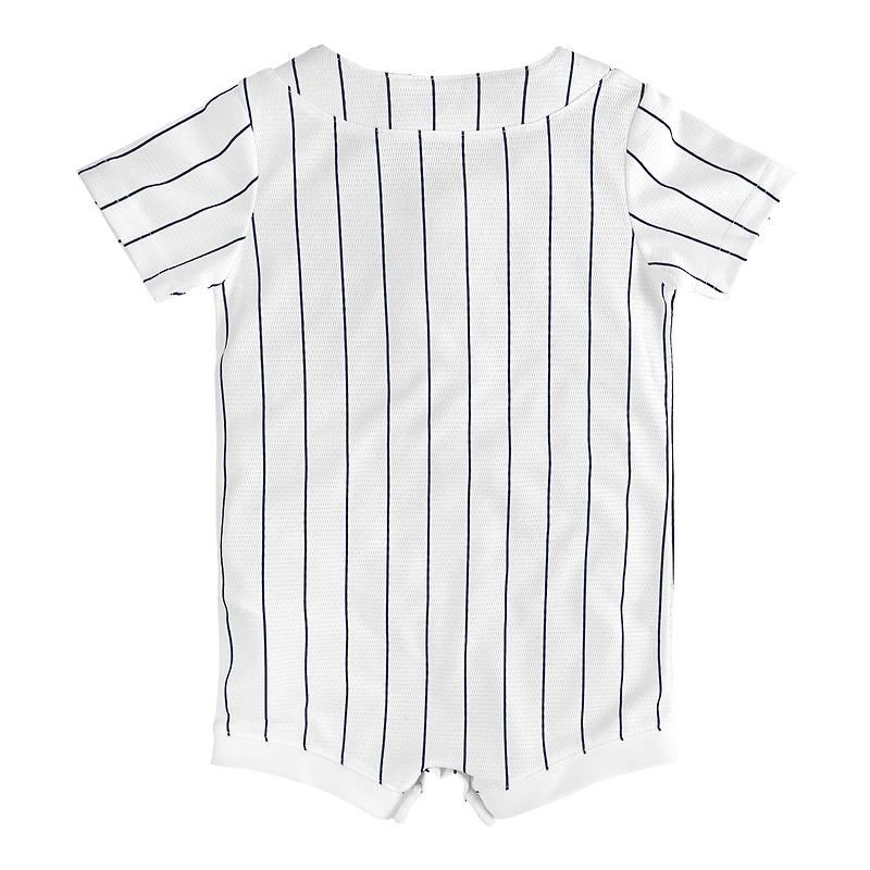 Combinaison-maillot Nike blanche Milwaukee Brewers réplique pour nouveau-né et bébé