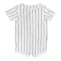 Combinaison-maillot Nike blanche Milwaukee Brewers réplique pour nouveau-né et bébé