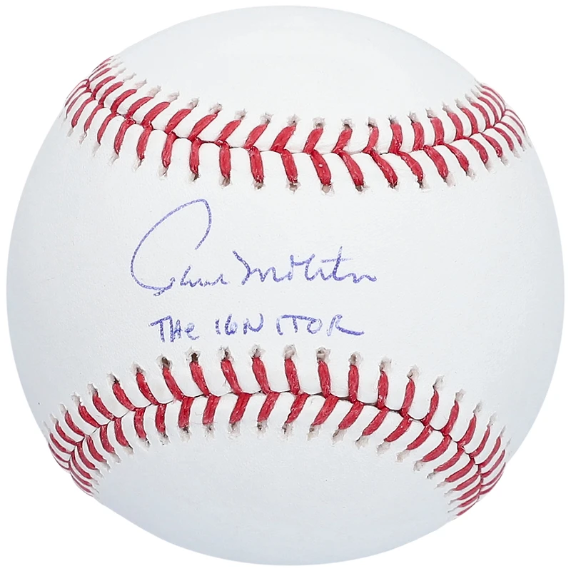 Paul Molitor Milwaukee Brewers Autographed Baseball with "THE IGNITOR" Inscription