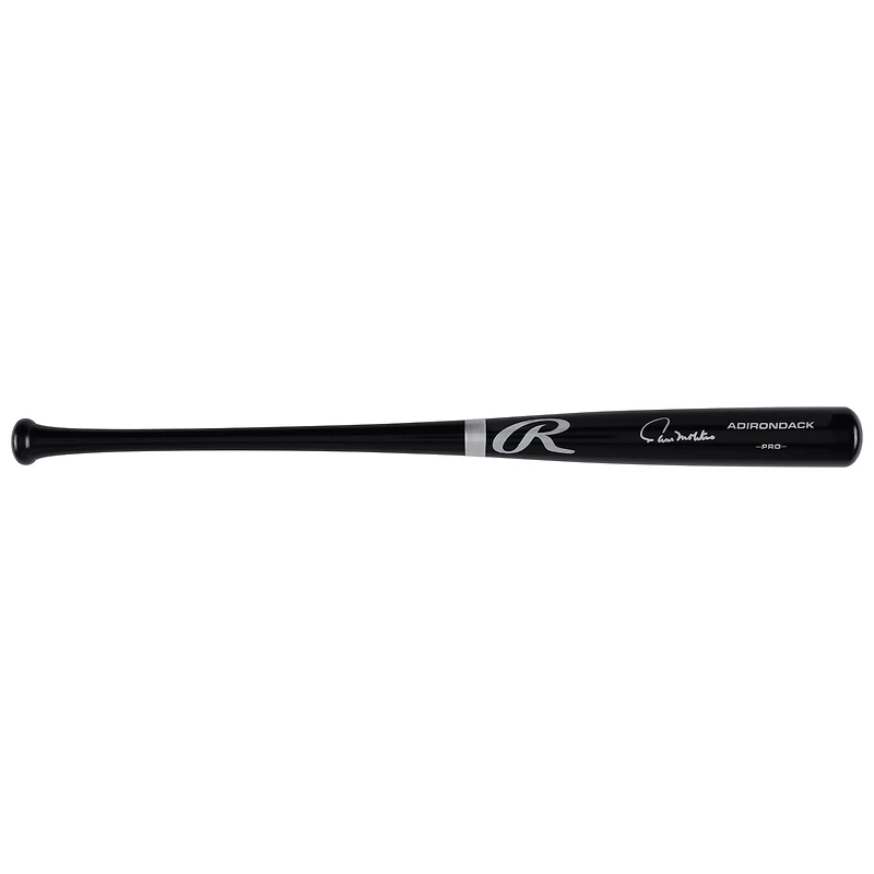 Batte de baseball Rawlings Pro noire autographiée par Paul Molitor des Milwaukee Brewers