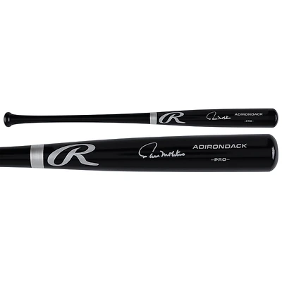 Batte de baseball Rawlings Pro noire autographiée par Paul Molitor des Milwaukee Brewers