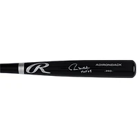 Batte de baseball Rawlings Pro noire autographiée par Paul Molitor des Milwaukee Brewers avec inscription « HOF 04 »