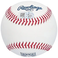 Paul Molitor Milwaukee Brewers Autographed Hall of Fame Logo Baseball with "HOF 04" Inscription