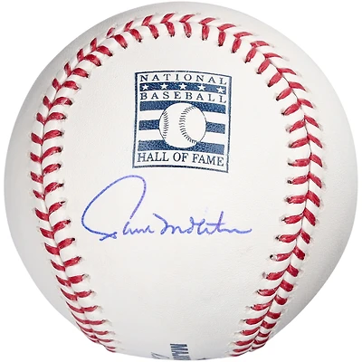 Paul Molitor Milwaukee Brewers Autographed Hall of Fame Logo Baseball