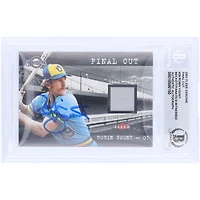 Robin Yount Milwaukee Brewers Autographed 2001 Fleer Final Cut GU Relic #FC-RY Beckett Fanatics Witnessed Authenticated Card