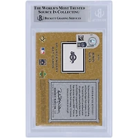 Robin Yount Milwaukee Brewers Autographed 2001 Upper Deck SP Legendary Cuts Game Bat Relic #B-RY Beckett Fanatics Witnessed Authenticated Card 