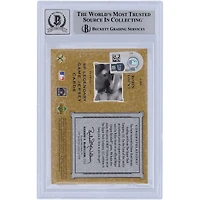 Robin Yount Milwaukee Brewers Autographed 2001 Upper Deck SP Legendary Cuts Game Jersey Relic #J-RY Beckett Fanatics Witnessed Authenticated 10 Card