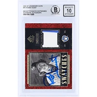 Robin Yount Milwaukee Brewers Autographed 2003 Upper Deck SP Legendary Cuts Historic Swatches GU Relic #J-RY #/350 Beckett Fanatics Witnessed Authenticated 10 Card