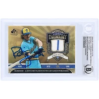 Robin Yount Milwaukee Brewers Autographed 2006 Upper Deck SP Legendary Cuts Baseball Chronology GU Dual-Color Relic #BC-RY Beckett Fanatics Witnessed Authenticated Card