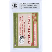 Robin Yount Milwaukee Brewers Autographed 2020 Topps '85 Topps Relics #85R-RY Beckett Fanatics Witnessed Authenticated 10 Card