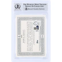 Carte autographiée de Robin Yount (Milwaukee Brewers) Topps Allen & Ginter Dual-Color Relic 2022 #AGRA-RY