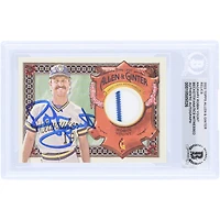 Carte authentifiée par Robin Yount (Milwaukee Brewers) – Topps Allen & Ginter Dual-Color Relic 2022 #AGRA-RY – authentifiée par Beckett Fanatics Witnessed