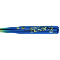 Robin Yount Milwaukee Brewers Autographed Big Time Bats Chrome Bat with Multiple Inscriptions - Limited Edition of 5
