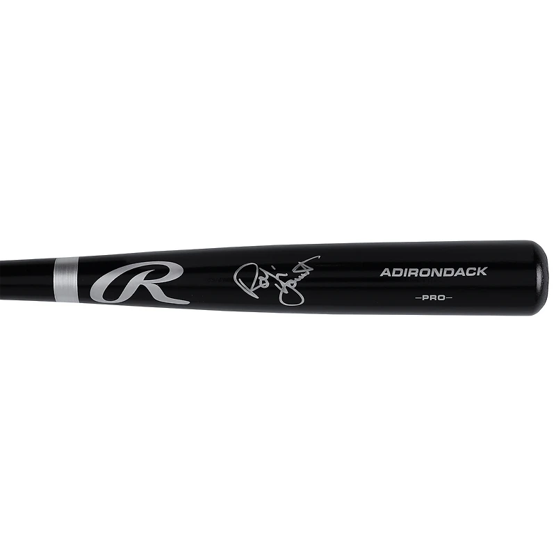 Robin Yount Milwaukee Brewers Autographed Black Rawlings Pro Bat