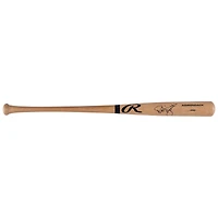 Batte de baseball professionnelle Rawlings Blonde autographiée par Robin Yount des Milwaukee Brewers