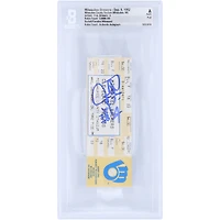 Billet authentifié par Robin Yount des Milwaukee Brewers, daté du 9 septembre 1992, avec inscription « 3000 Hit » et signé par Beckett Fanatics Witness.