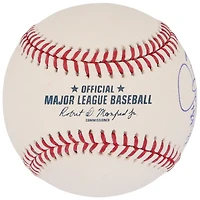 Robin Yount Milwaukee Brewers Autographed Hall of Fame Logo Baseball with "HOF 99" Inscription