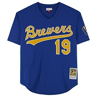 Robin Yount Milwaukee Brewers Autographed Mitchell & Ness Replica Jersey