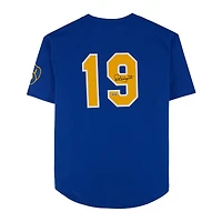 Maillot réplique Mitchell & Ness autographié de Robin Yount des Brewers de Milwaukee