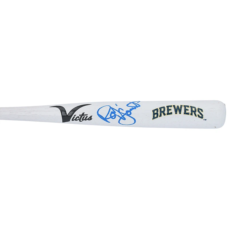 Robin Yount Milwaukee Brewers Autographed Victus Team ID Mini Bat