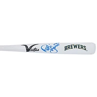 Robin Yount Milwaukee Brewers Autographed Victus Team ID Mini Bat