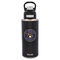 Tervis Milwaukee Brewers 32oz. Carbon Fiber Wide Mouth Bottle