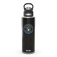 Tervis Milwaukee Brewers 40oz. Carbon Fiber Wide Mouth Water Bottle