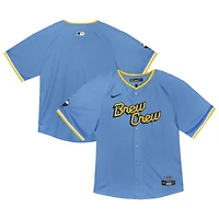 Maillot Nike bleu City Connect Team Limited pour tout-petit des Milwaukee Brewers
