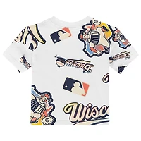 Toddler Outerstuff White Milwaukee Brewers 2026 City Connect Game Day T-Shirt