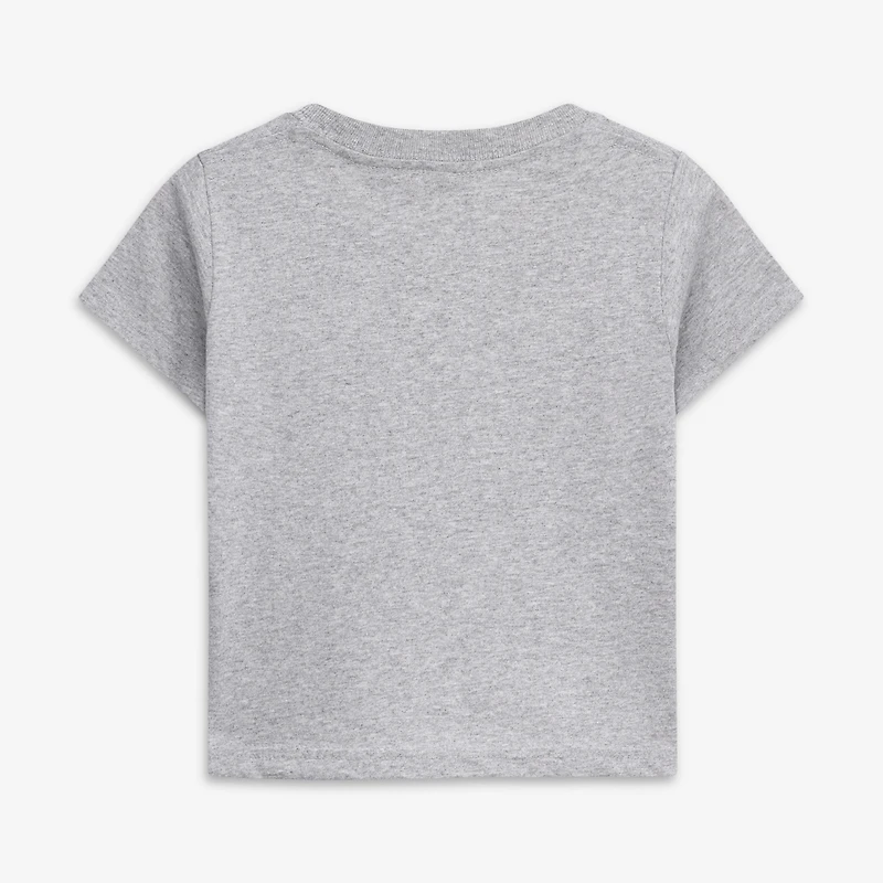 Ensemble de deux t-shirts pour tout-petits, doux comme du raisin, gris chiné/bleu royal, collection Milwaukee Brewers Cooperstown