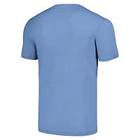 T-shirt triple mélange unisexe MLB x Guy Fieri's Flavortown Light Blue Milwaukee Brewers