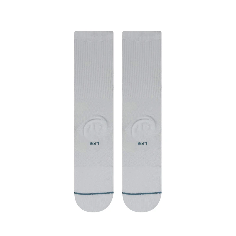 Chaussettes unisexes Stance Milwaukee Brewers en tricot blanc à crête