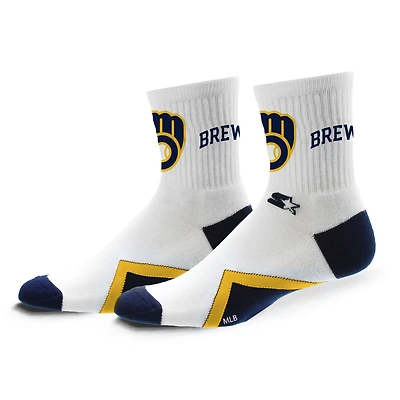 Unisex Starter  Milwaukee Brewers Striker Mid-Crew Socks
