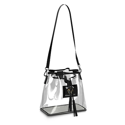 WEAR by Erin Andrews Milwaukee Brewers Clear Stadium Bucket Purse