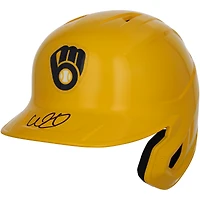 William Contreras Milwaukee Brewers Autographed Alternate Chrome Replica Batting Helmet 
