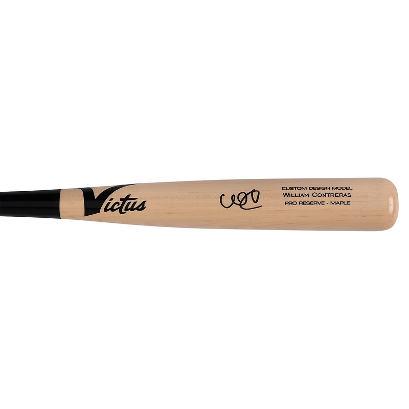William Contreras Milwaukee Brewers Autographed Victus Game Model Bat 