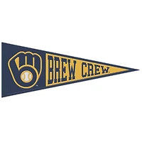 Fanion à slogan WinCraft Milwaukee Brewers 13" x 32"