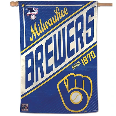 WinCraft Milwaukee Brewers 28" x 40" Since 1970 Single-Sided Vertical Banner
